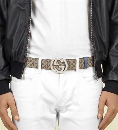 gucci belte mann|gucci supreme canvas belt.